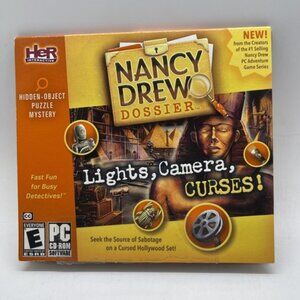 Nancy Drew Dossier 'Lights, Camera, Curses' PC Game